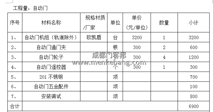 商場(chǎng)地下室自動(dòng)門維修報(bào)價(jià)